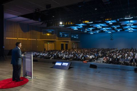 Speaking at the HCP 2025 main stage.